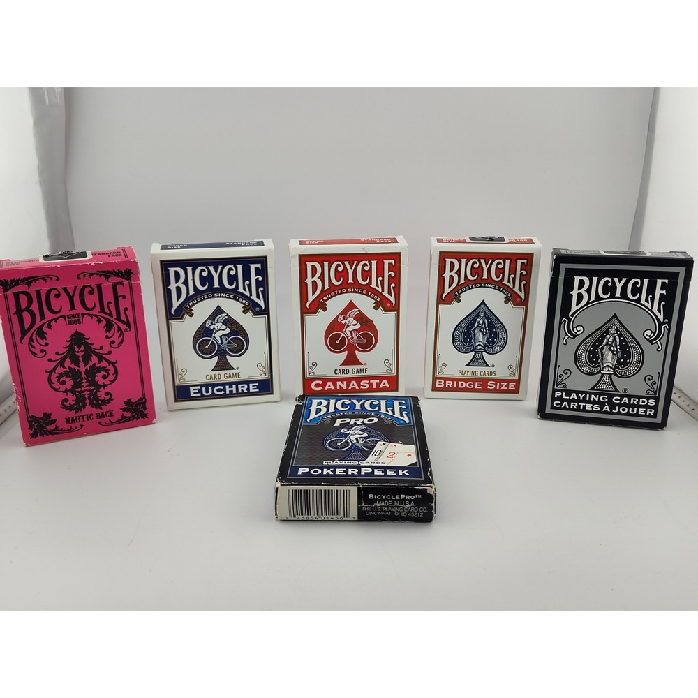 bicycle playing cards lot game night poker winter is coming